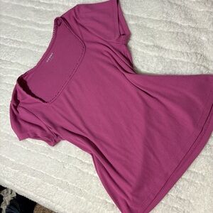 Old Navy Fuchsia Short Sleeve Tee